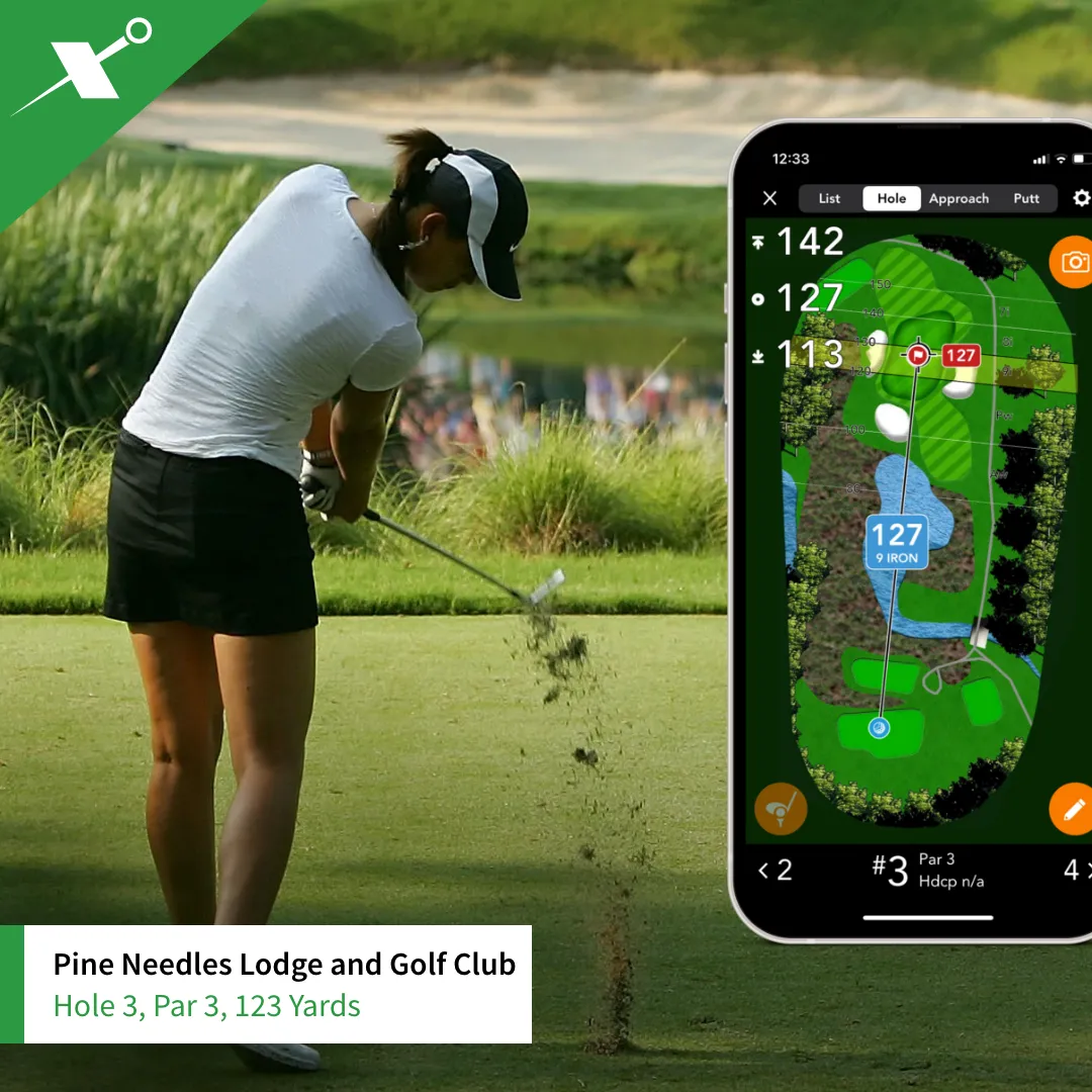 GLX Pine Needles — GolfLogix case study