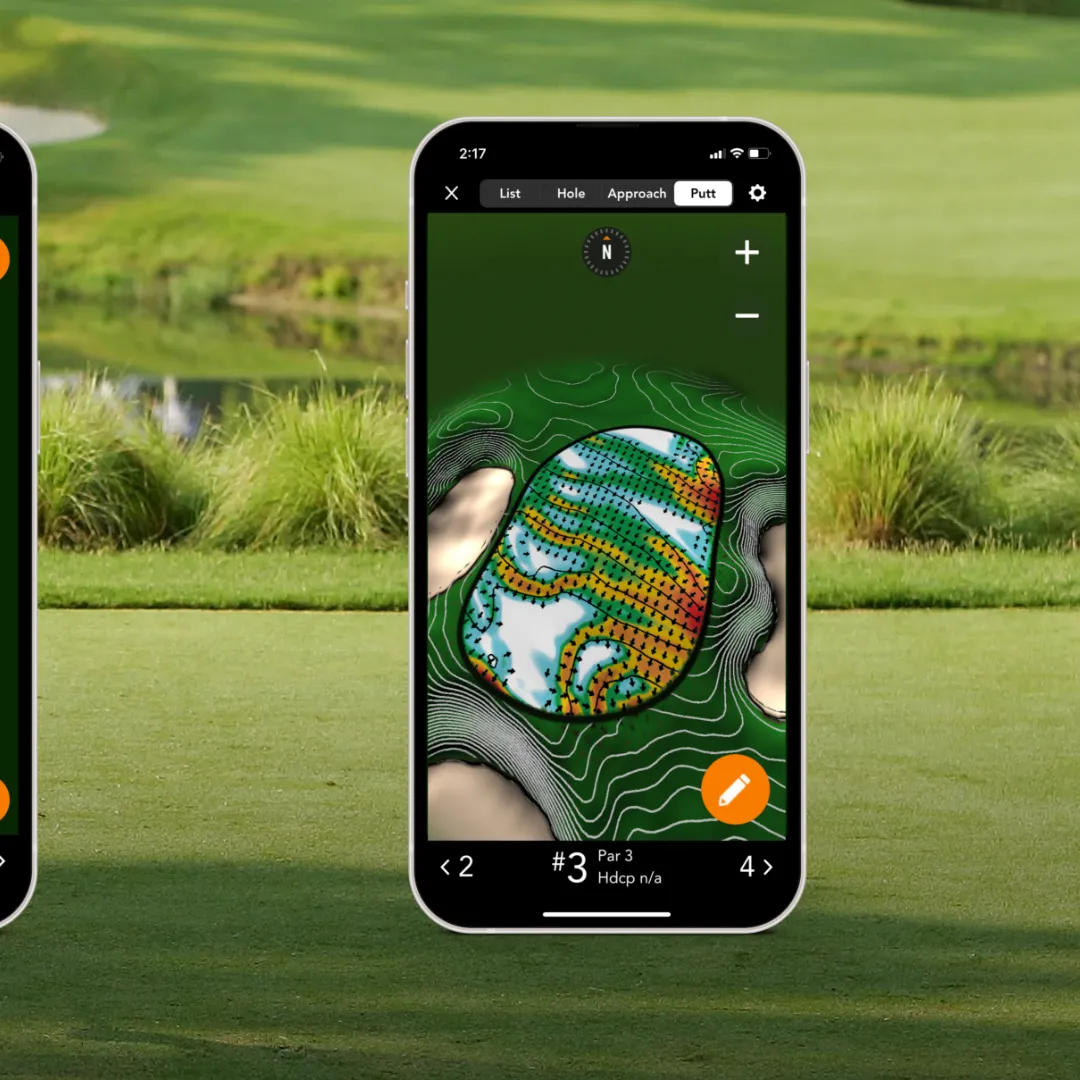 GLX Pine Needles — GolfLogix case study
